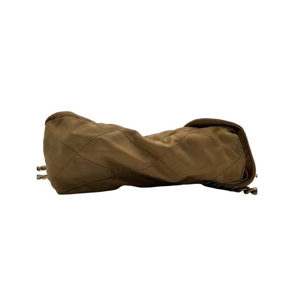 Prada 'Tessuto' Tan Nylon Shoulder Bag - Picture 4 of 6